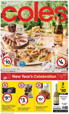 Preview of catalogue Catalogue QLD from shop Coles valid 25/12/2025