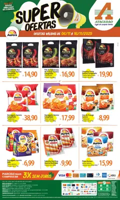 Pré-Visualização do folheto "Ofertas - DF" da loja Atacadão válido a partir de 06/11/2025