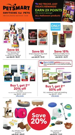 Preview of leaflet Monthly Flyer from shop Petsmart is valid from Oct 06, 2025