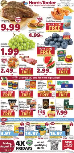 Ad Preview of Harris Teeter Weekly Ad from 08/06/2025