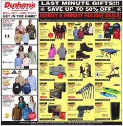 Ad Preview of Dunham's Sports Weekly - PA from 12/06/2025