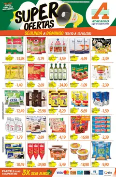 Pré-Visualização do folheto "Ofertas - PR" da loja Atacadão válido a partir de 13/10/2025