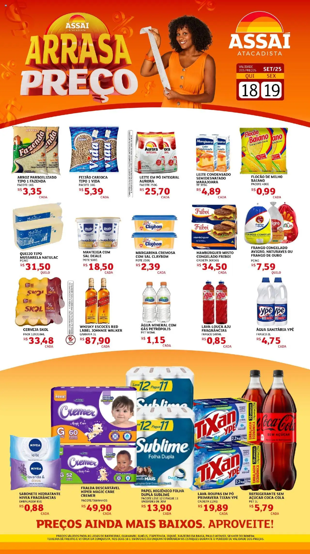 Assaí Atacadista folheto "Encarte - BA" válido a partir de 18/09/2025 - número de página 1
