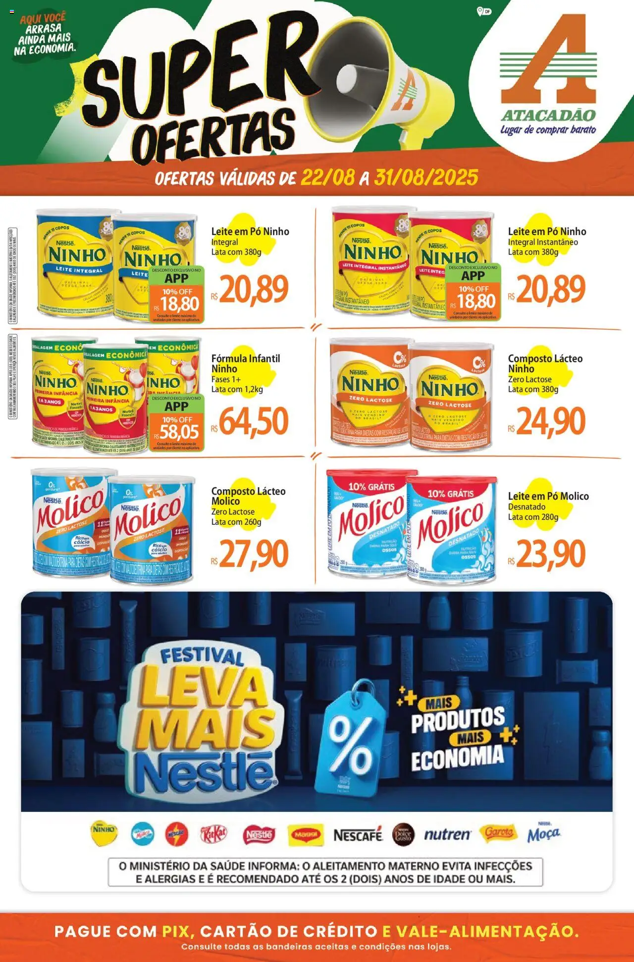 Atacadão folheto "Ofertas - DF" válido a partir de 22/08/2025 - número de página 1
