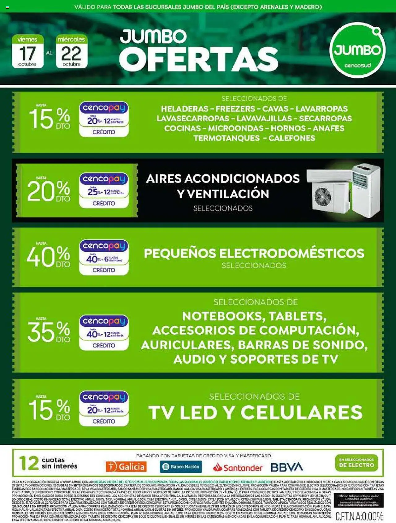 Jumbo Oferta | Electro del 17/10/2025 >> Catálogo