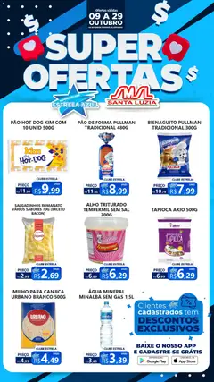 Pré-Visualização do folheto "Ofertas Super" da loja Estrela Azul válido a partir de 09/10/2025