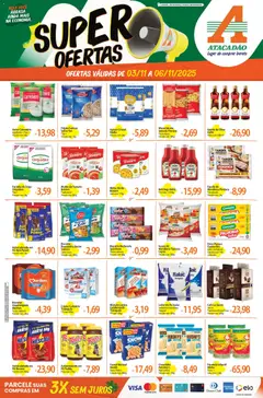 Pré-Visualização do folheto "Ofertas - PR" da loja Atacadão válido a partir de 03/11/2025