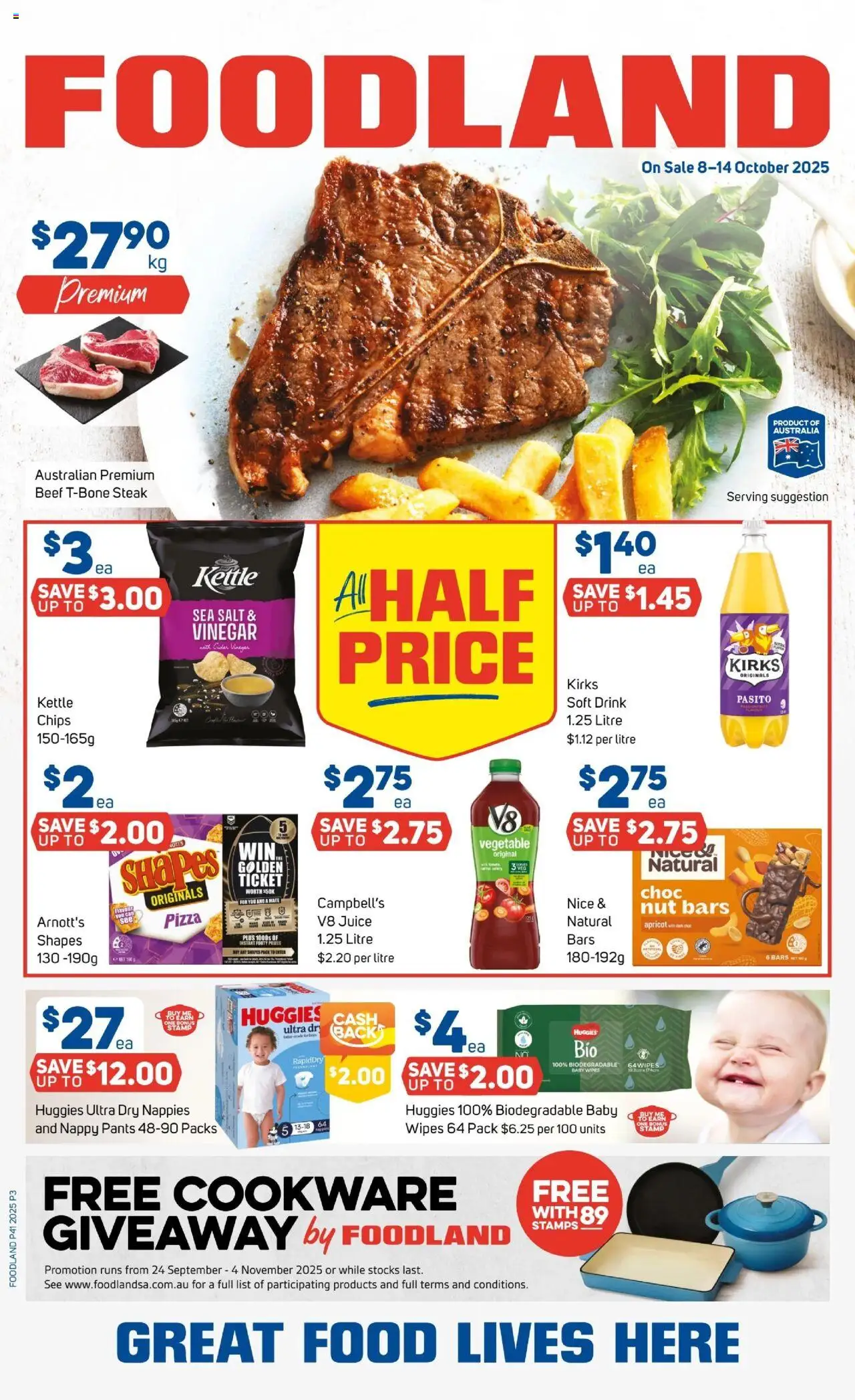 Foodland catalogue valid from 08/10/2025 - page 1