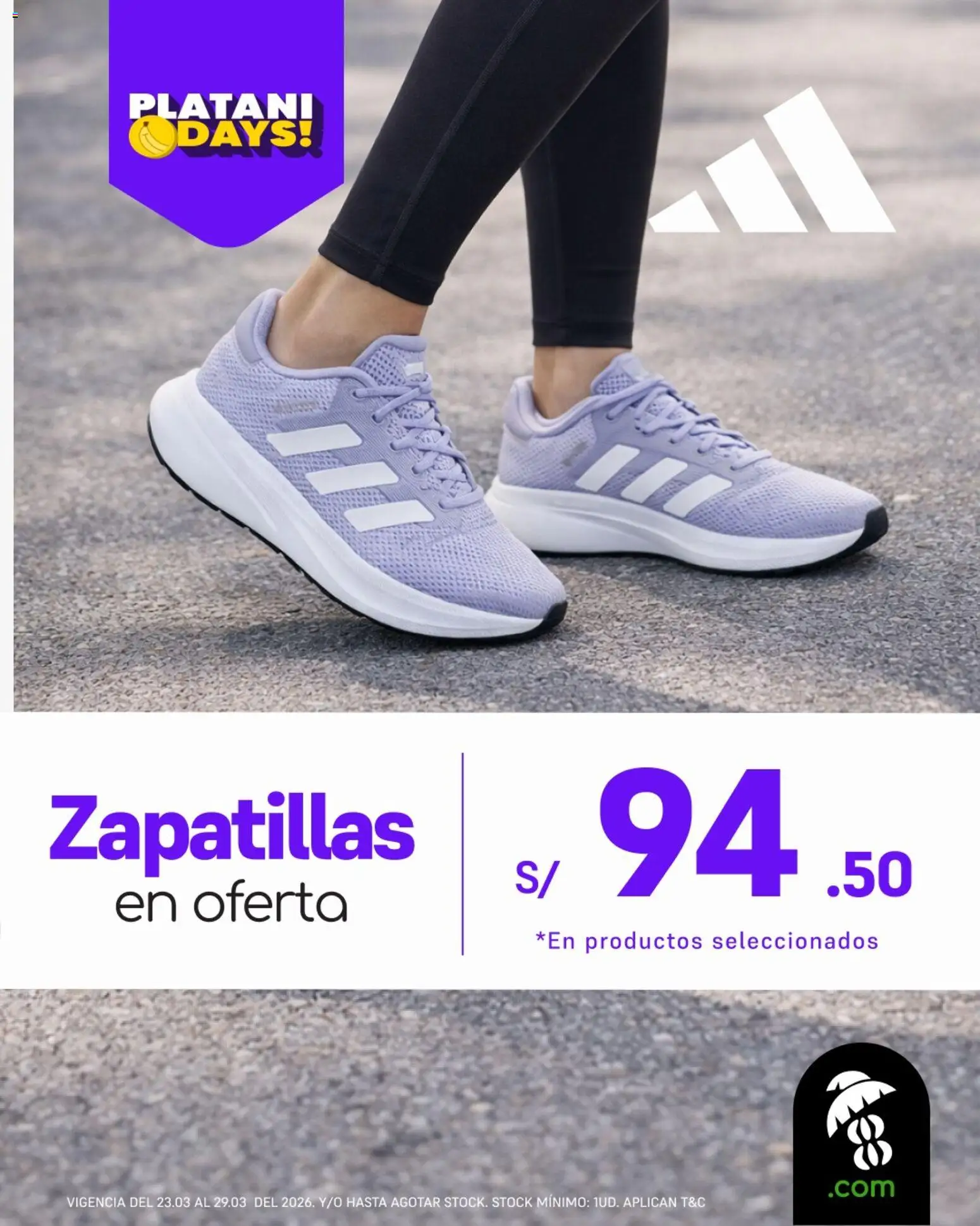 Vista previa de Platanitos - Zapatillas en oferta de la tienda Platanitos válido desde 23/03/2026