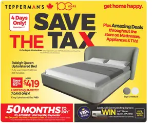 Preview of leaflet Weekly flyer / circulaire from shop Tepperman's is valid from Sep 04, 2025