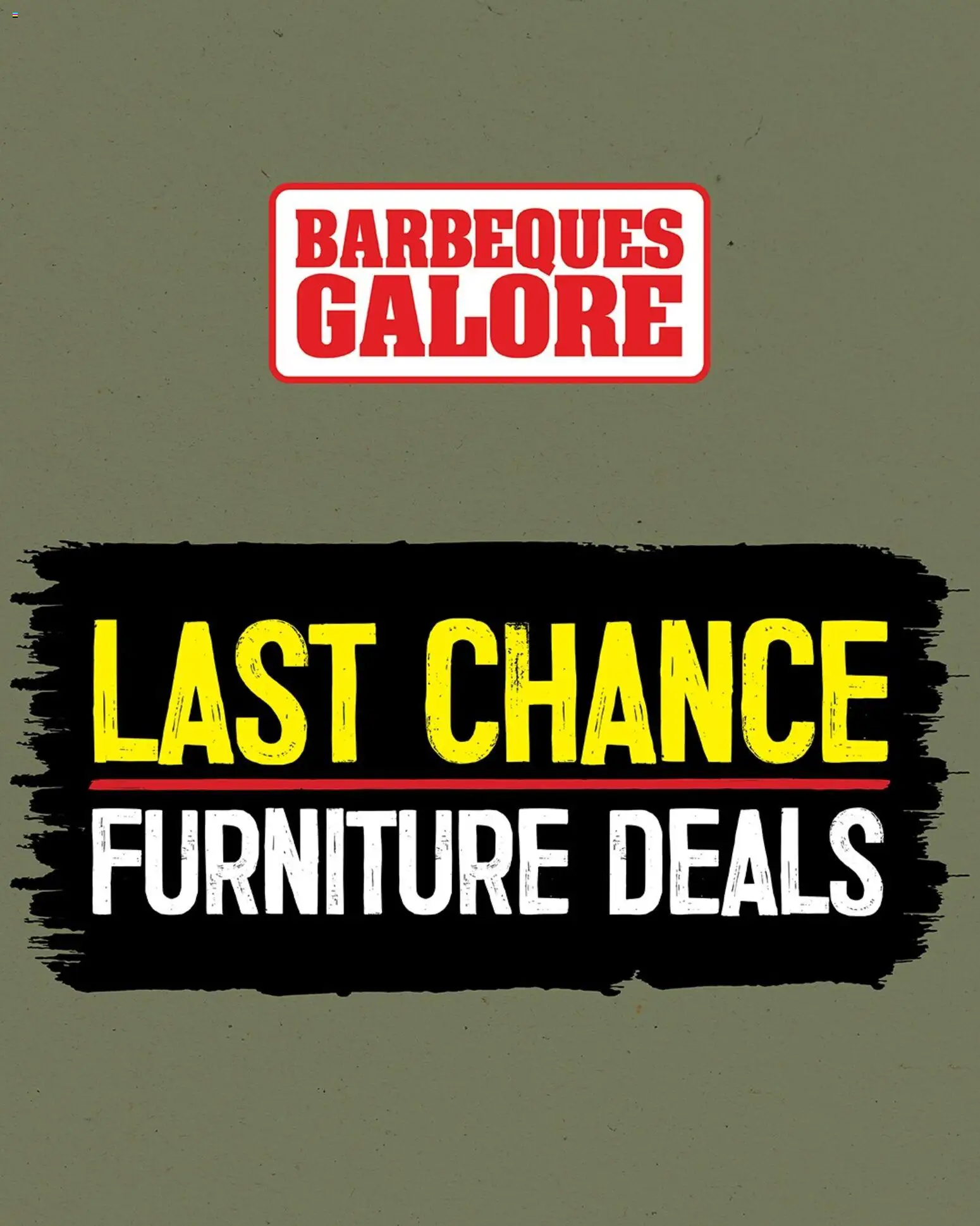 Preview of catalogue Last Chance from shop Barbeques Galore valid 02/01/2026
