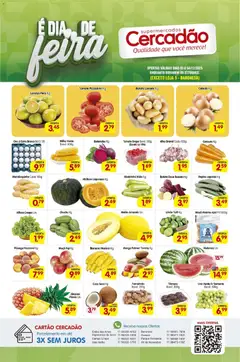 Pré-Visualização do folheto "Ofertas da semana" da loja Cercadão válido a partir de 03/12/2025