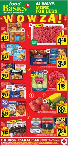 Preview of leaflet Ancaster, Wilson Street West 71 from shop Food Basics is valid from Jul 10, 2025