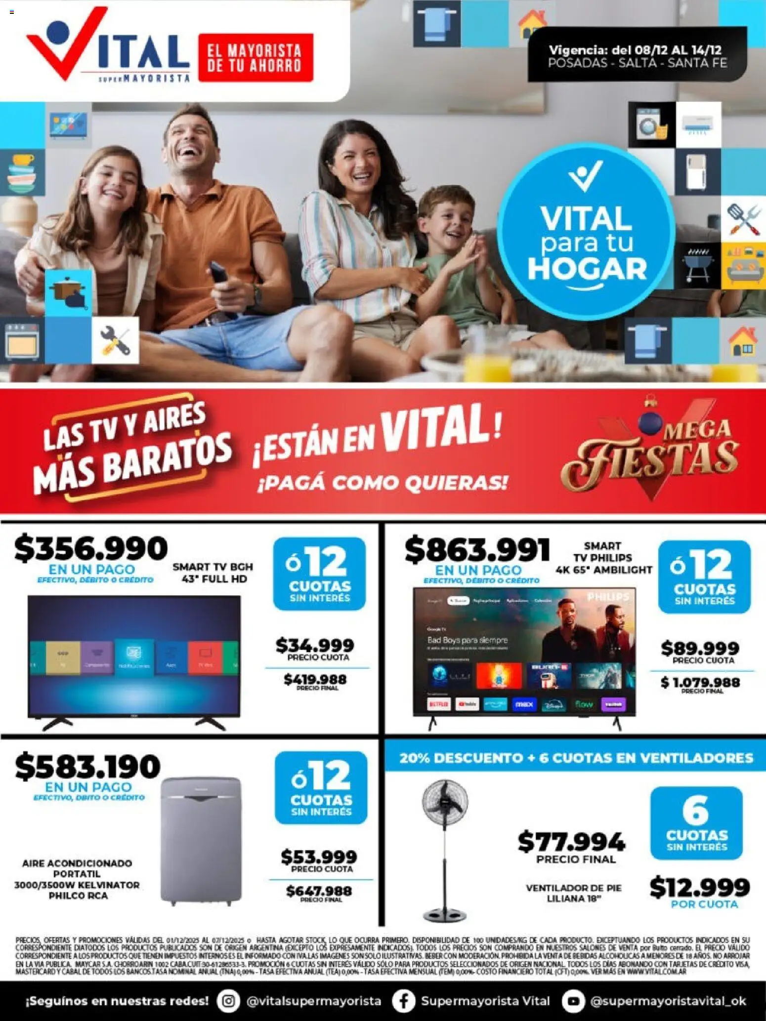 Vista previa del folleto de la tienda Vital válido desde el 08/12/2025 