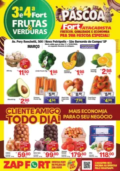 Pré-Visualização do folheto "Fort Atacadista ofertas Frutas, Verduras" da loja Fort Atacadista válido a partir de 17/03/2026