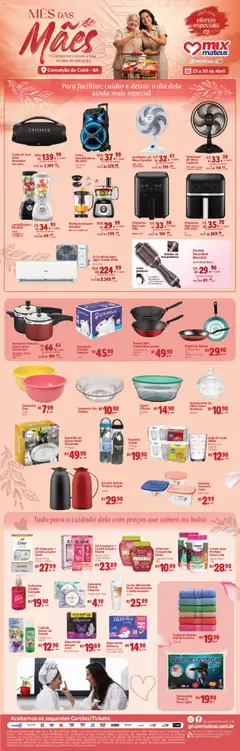 Pré-Visualização do folheto "Mateus ofertas Especial Mães Primeira Edição" da loja Mateus válido a partir de 27/04/2026