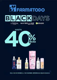  Vista previa del prospecto Black Friday del almacen FarmaTodo válida del 21/11/2025 al 01/12/2025
