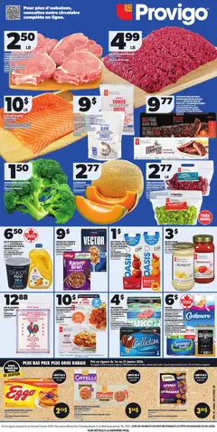 Un aperçu du dépliant Weekly flyer / circulaire du magasin Provigo est valide à partir 1 janv. 2026