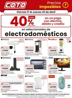 Vista previa del folleto de la tienda Coto válido desde el 17/04/2026 