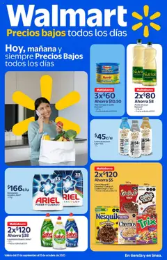 Vista previa las ofertas de la tienda Walmart - Folleto desde el 17/09/2025 