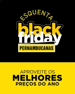 Pré-Visualização do folheto "Black Friday" da loja Pernambucanas válido a partir de 05/11/2025