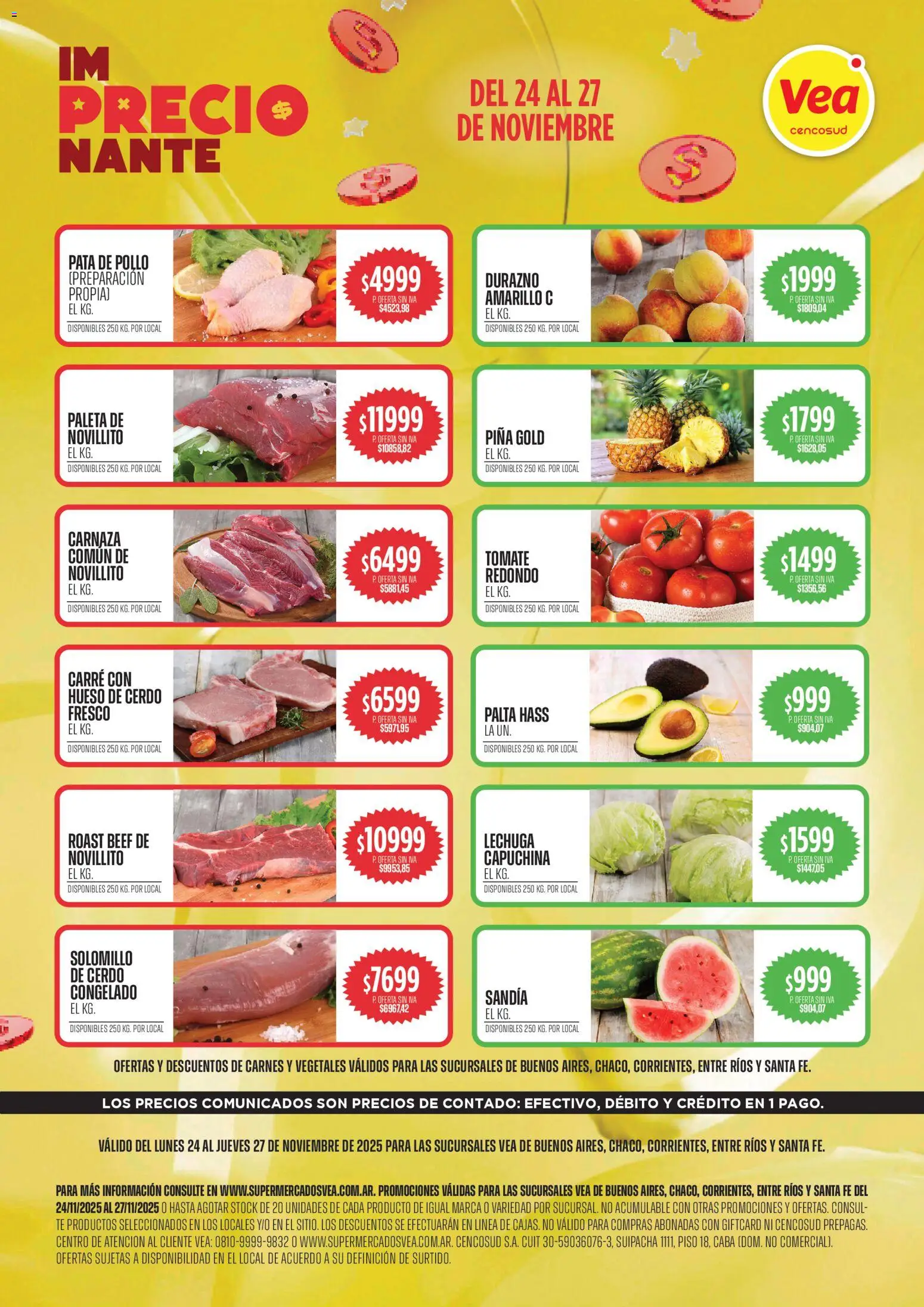 Vista previa del folleto de la tienda Vea válido desde el 24/11/2025 
