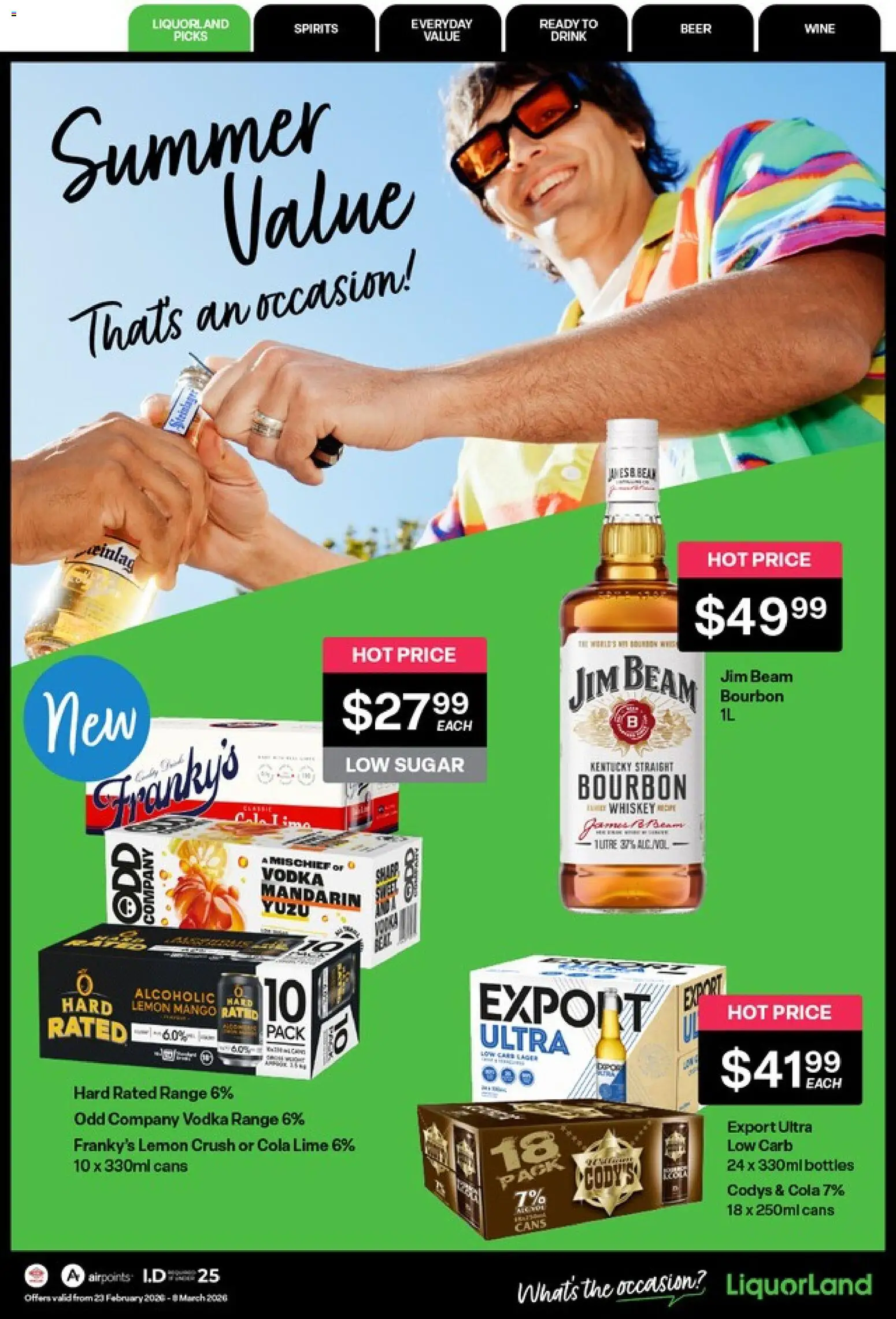 Preview of catalogue Catalogue from shop Liquorland valid 23 Feb 2026