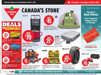 Preview of leaflet Weekly Flyer from shop Canadian Tire is valid from Feb 26, 2026
