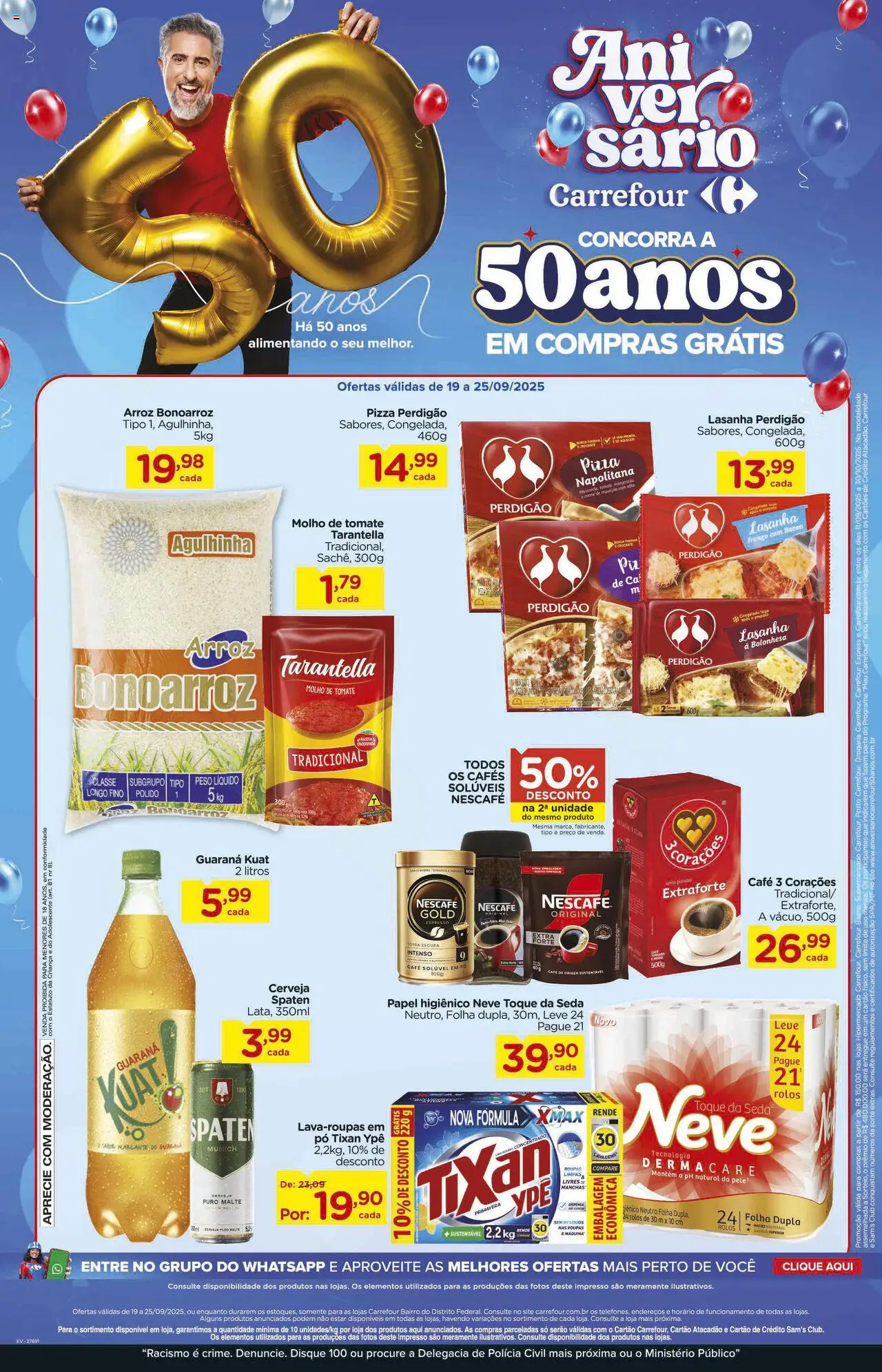 Carrefour Bairro folheto "Ofertas da semana" válido a partir de 19/09/2025 - número de página 1