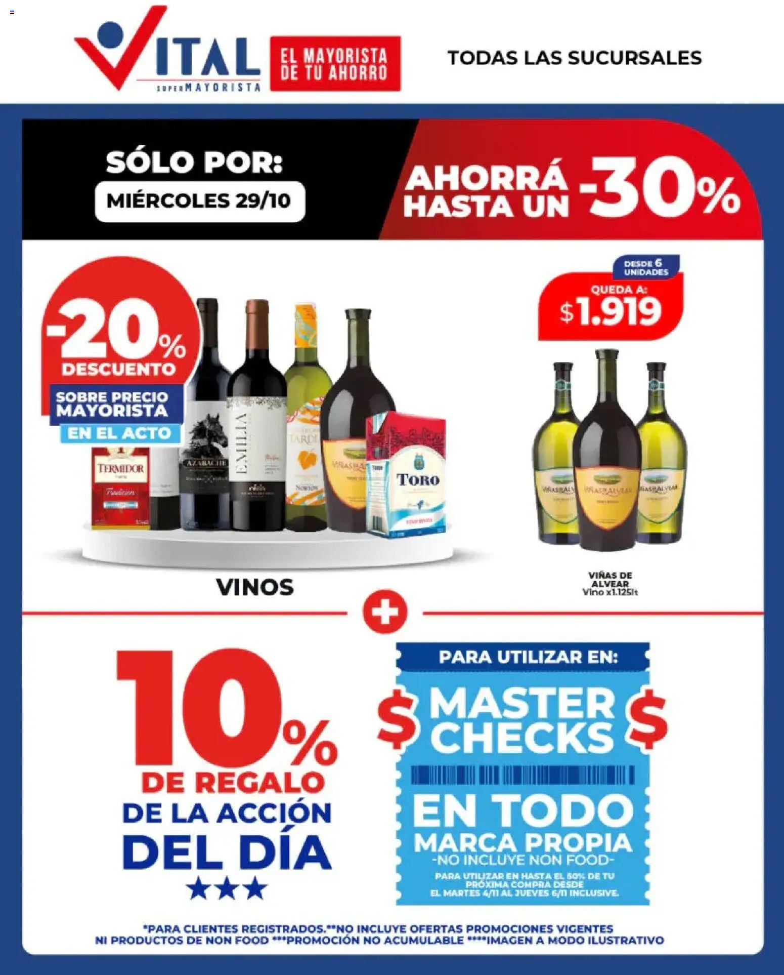 Vista previa del folleto de la tienda Vital válido desde el 29/10/2025 