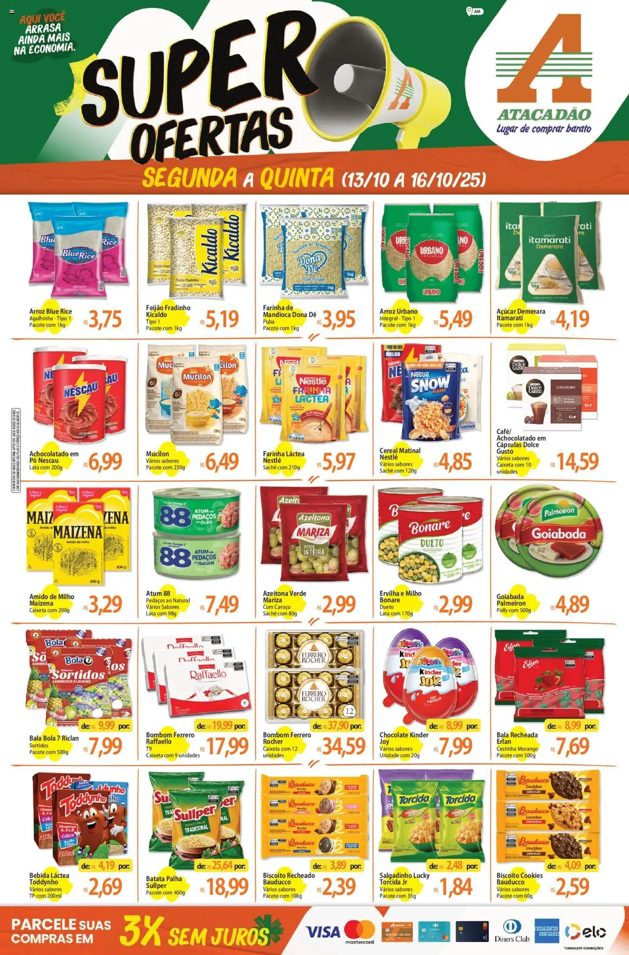 Atacadão folheto "Ofertas - AM" válido a partir de 13/10/2025 - número de página 1