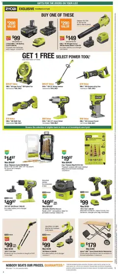 Ad Preview of Home Depot Black Friday Deals from 11/06/2025 | Page: 4