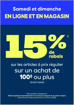 Preview of leaflet Rona circulaire from shop Rona is valid from Apr 09, 2026