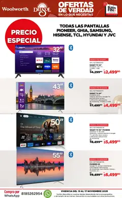 Vista previa las ofertas de la tienda Del Sol y Woolworth - Buen Fin desde el 13/11/2025 | Página: 13