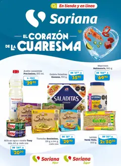 Vista previa las ofertas de la tienda Soriana - Soriana Preciazazaso Súper: BCS, Jal, Nay, Sin, Son desde el 27/02/2026 