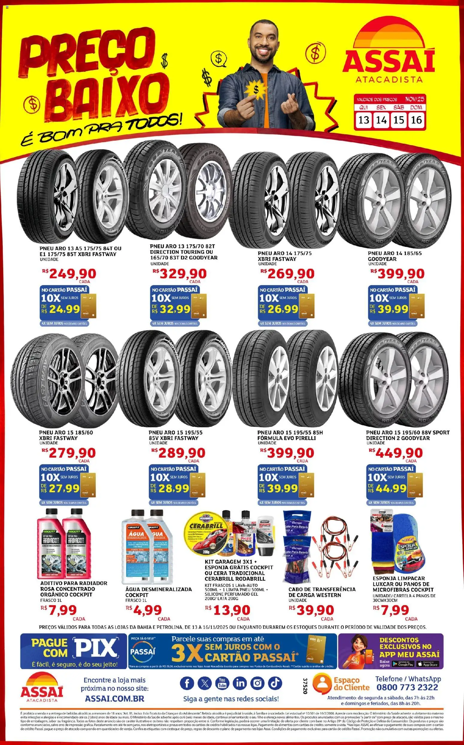 Pré-Visualização do folheto "Encarte - BA" da loja Assaí Atacadista válido a partir de 13/11/2025