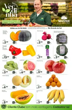Pré-Visualização do folheto "Ofertas do Dia" da loja Master válido a partir de 14/10/2025
