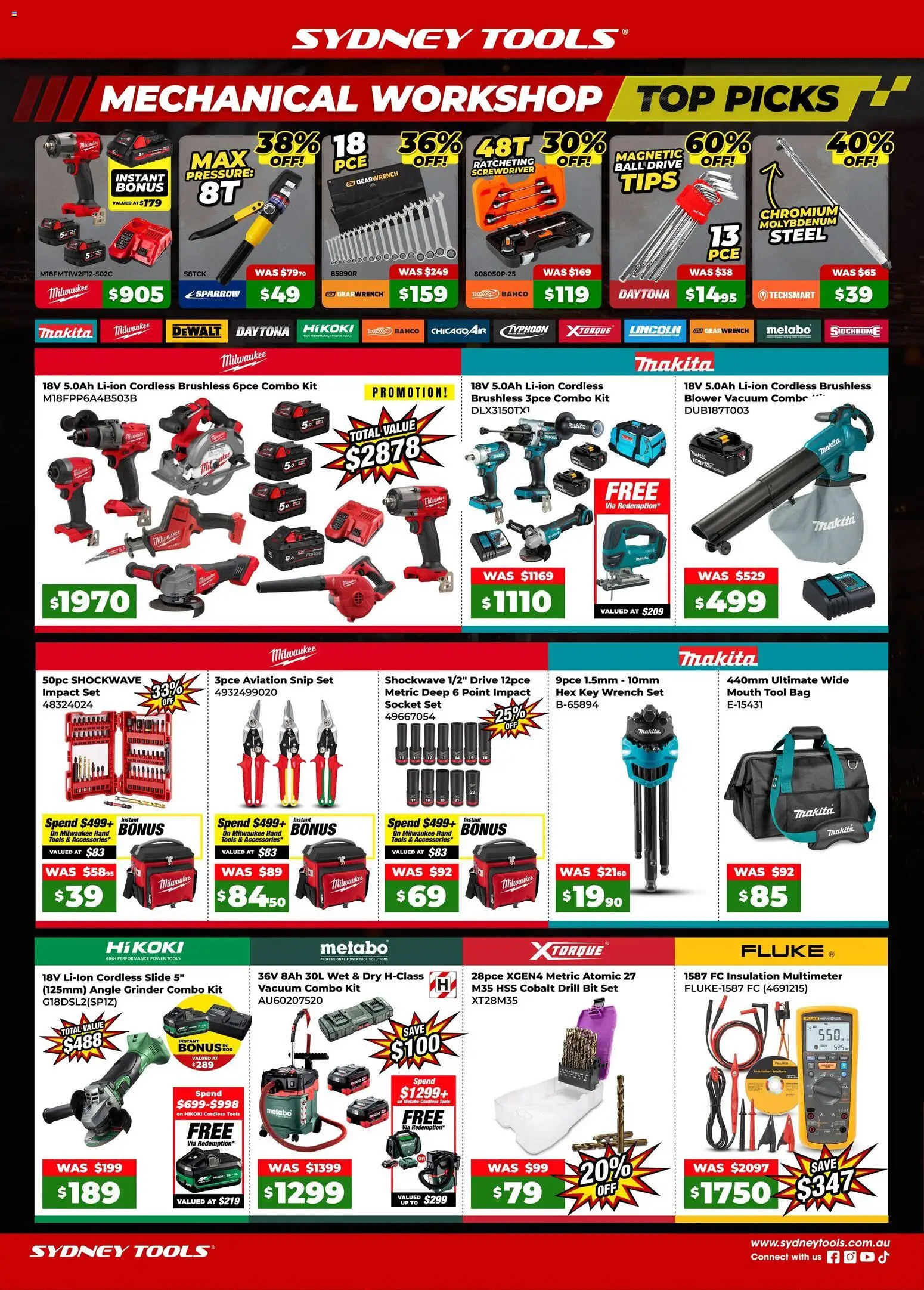 Preview of catalogue Sydney Tools catalogue from shop Sydney Tools valid 05/03/2026