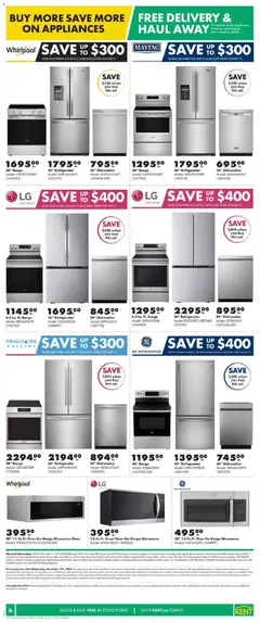 Preview of leaflet Weekly flyer / circulaire from shop Kent is valid from Dec 11, 2025 | Page: 7