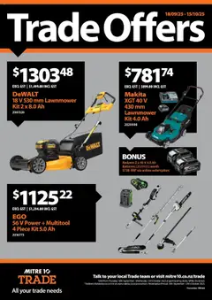 Preview of catalogue Catalogue from shop Mitre 10 valid 18 Sept 2025