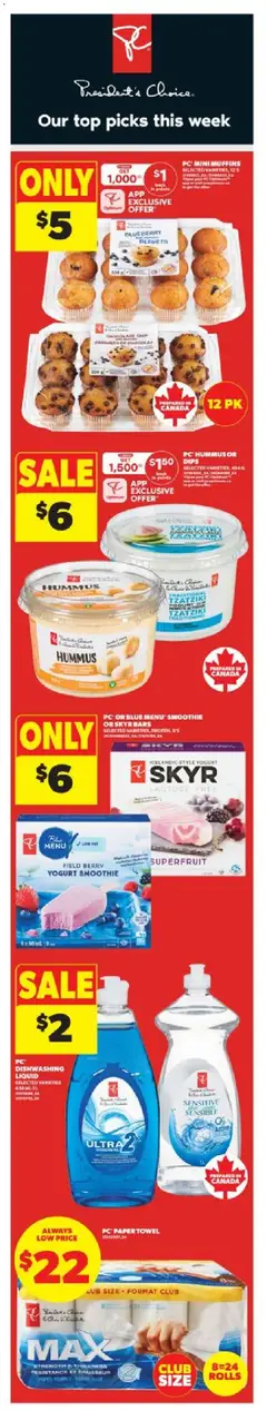 Un aperçu du dépliant Real Canadian Superstore weekly flyer - ON du magasin Real Canadian Superstore est valide à partir 23 avr. 2026
