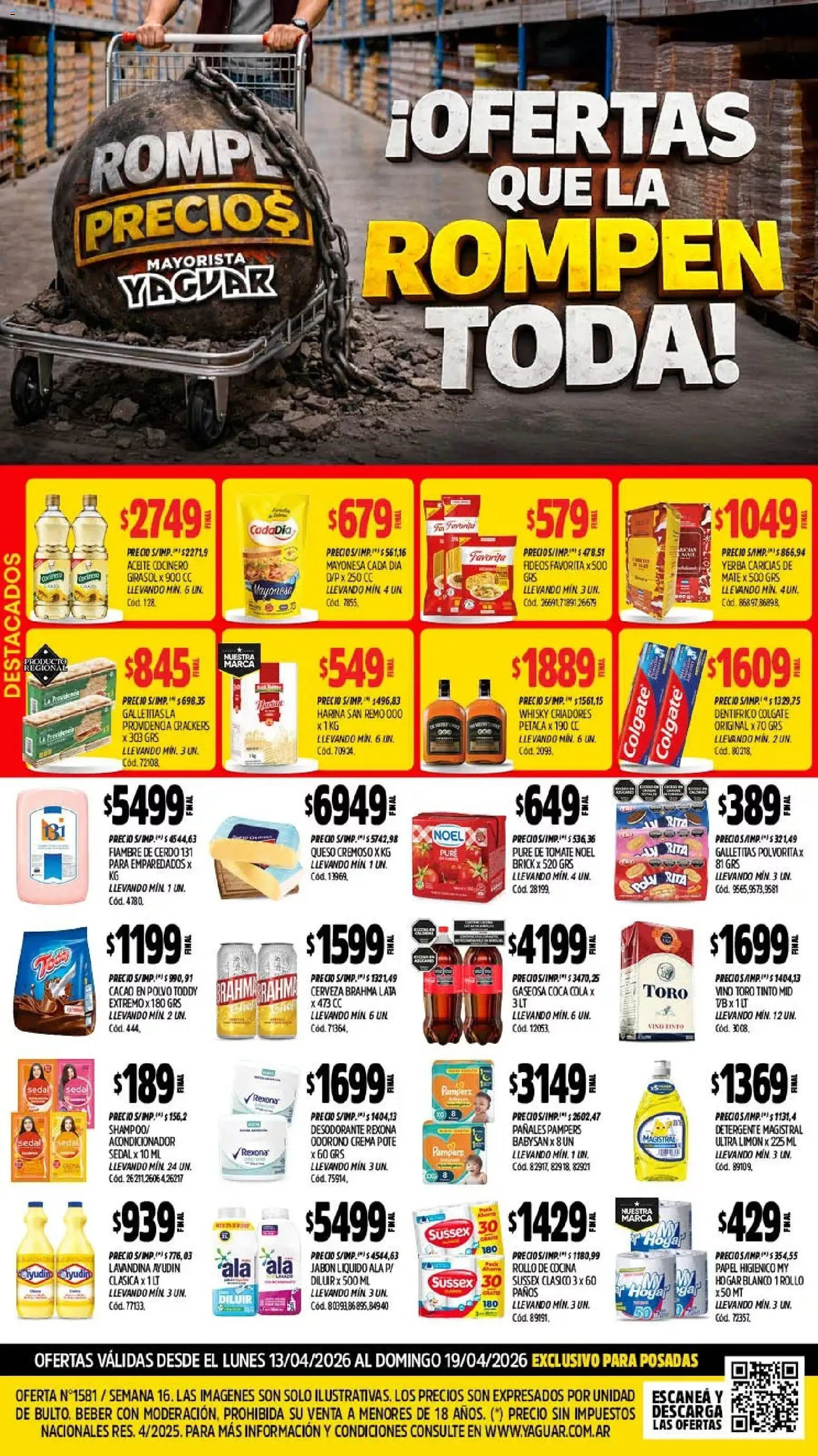 Vista previa del folleto de la tienda Yaguar válido desde el 13/04/2026 