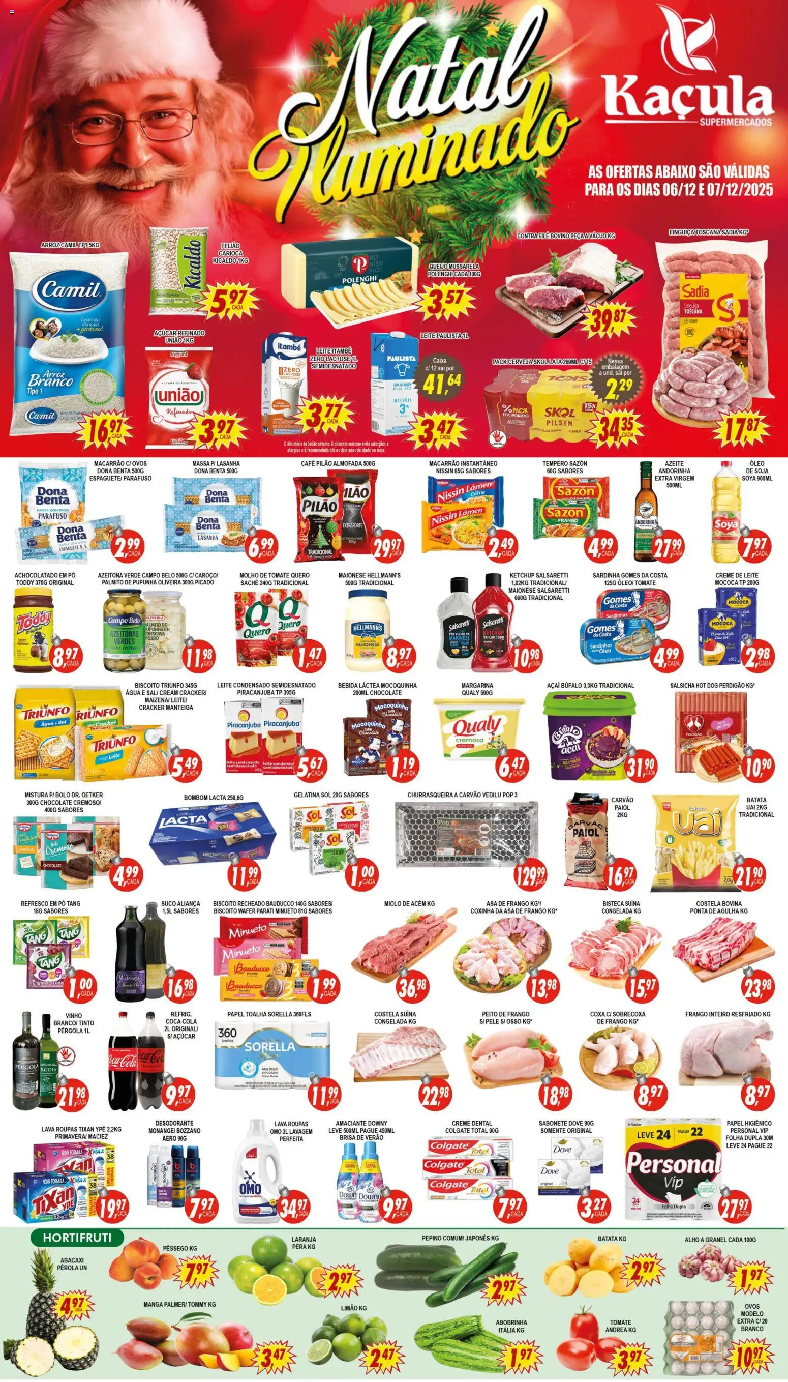 Pré-Visualização do folheto "Ofertas da semana" da loja Kaçula válido a partir de 06/12/2025