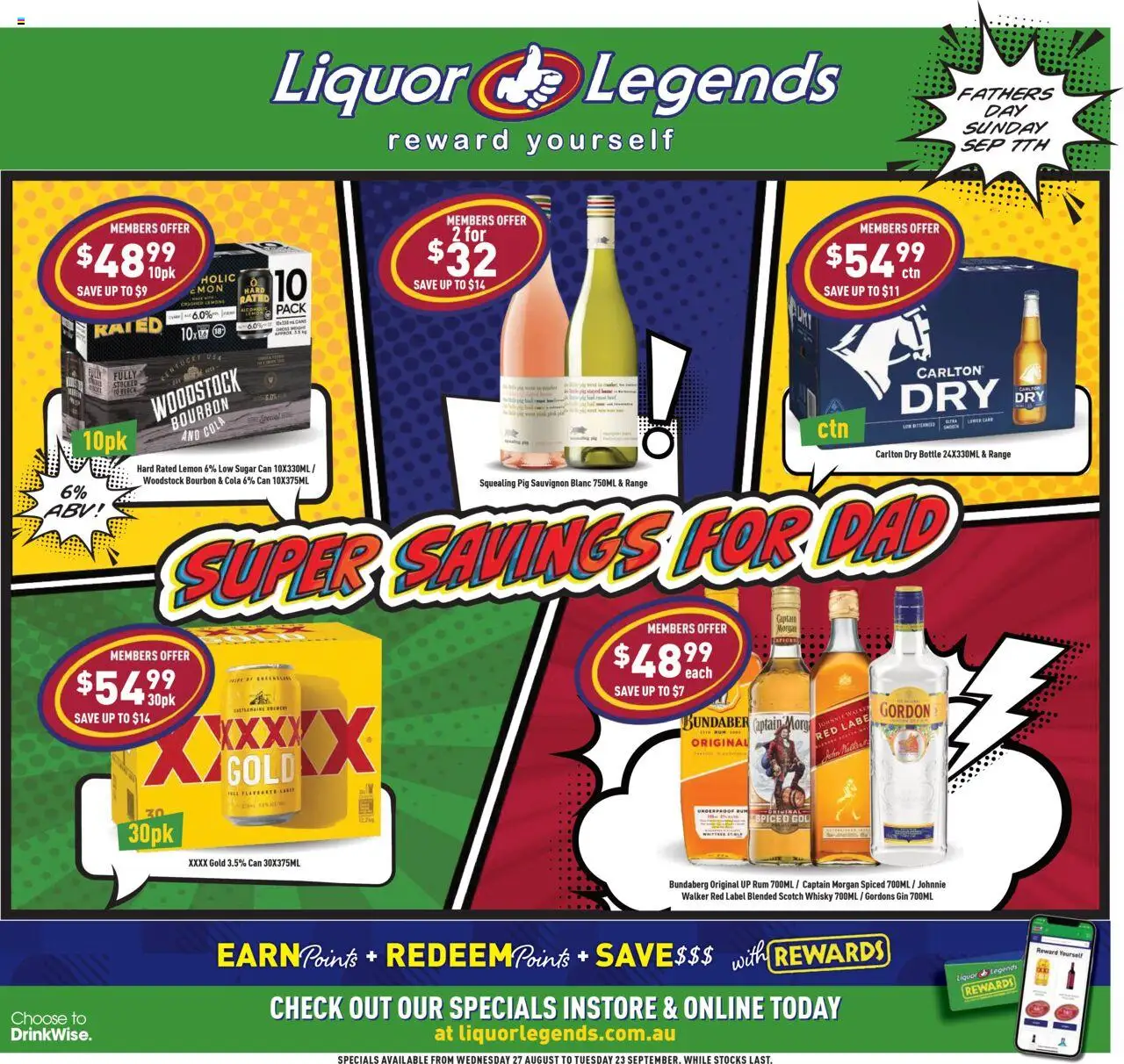 Liquor Legends catalogue valid from 27/08/2025 - page 1
