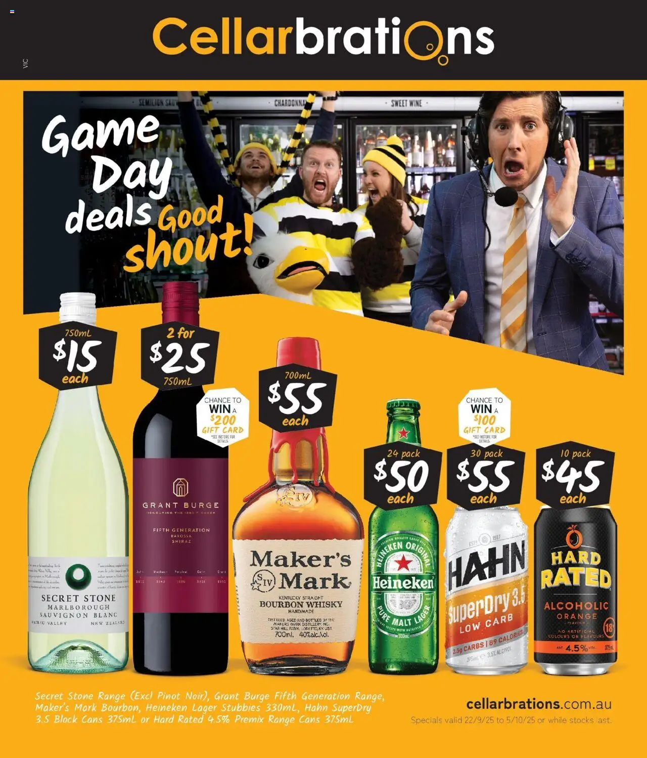 Cellarbrations catalogue valid from 21/09/2025 - page 1