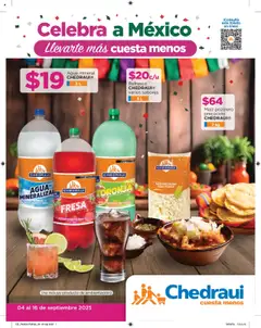 Vista previa las ofertas de la tienda Chedraui - Folleto desde el 04/09/2025 