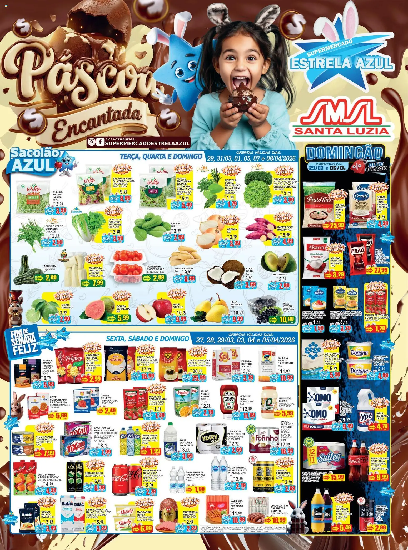 Pré-Visualização do folheto "Estrela Azul - Ofertas da semana" da loja Estrela Azul válido a partir de 26/03/2026