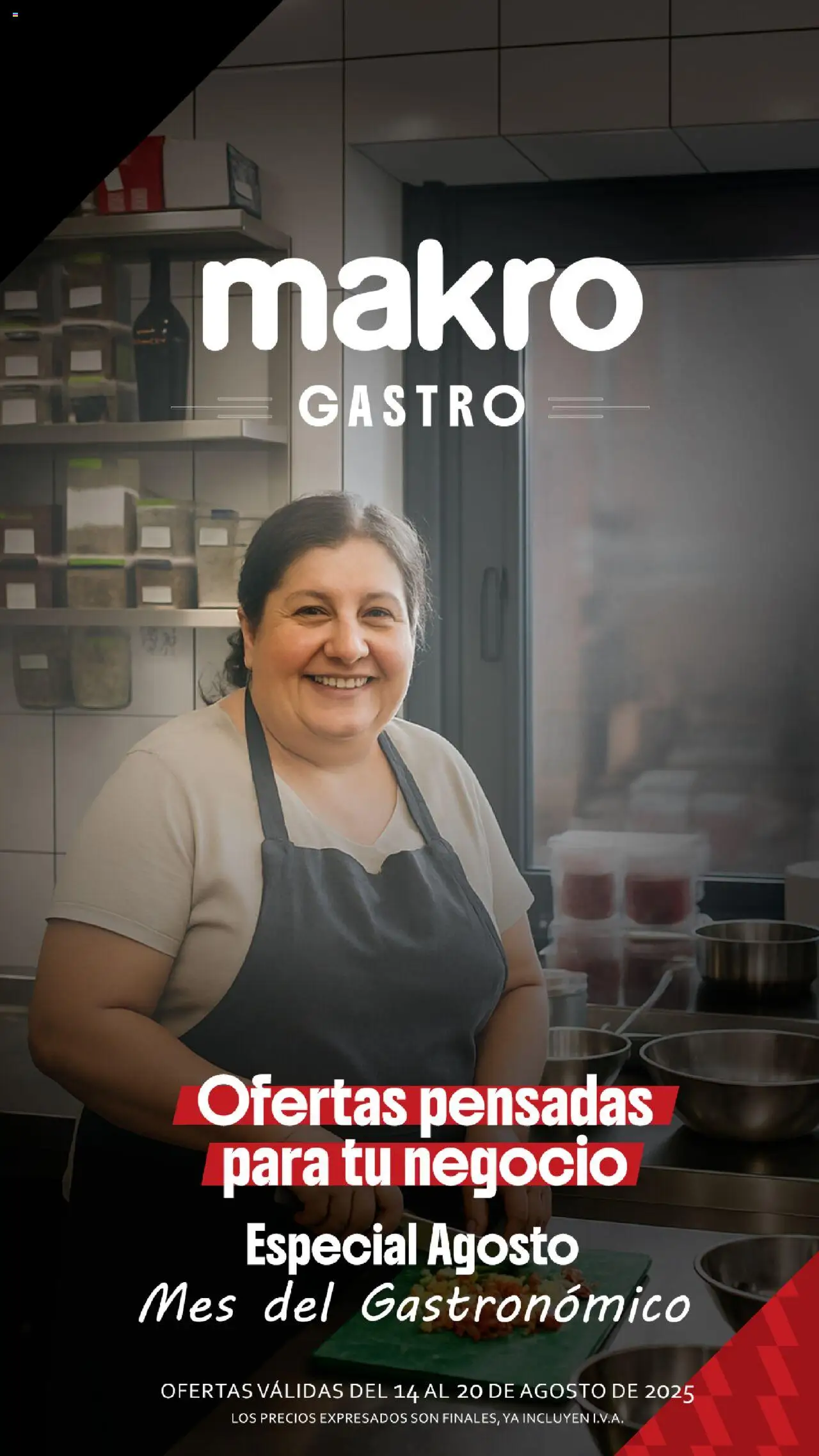 Makro Ofertas Gastronómicas del 14/08/2025 >> Catálogo