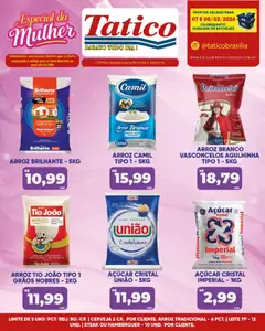 Pré-Visualização do folheto "Tatico ofertas Fim de Semana" da loja Tatico válido a partir de 07/03/2026
