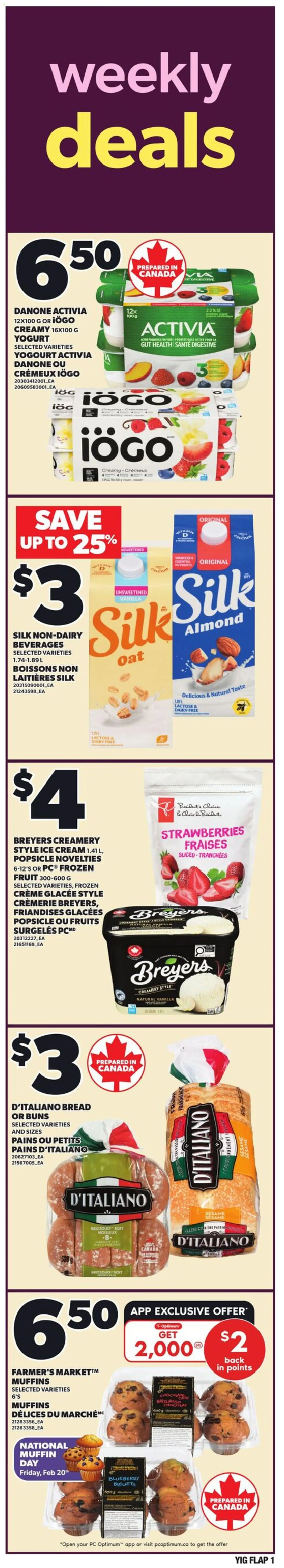 Preview of leaflet Weekly flyer / circulaire from shop Independent Grocer is valid from Feb 19, 2026